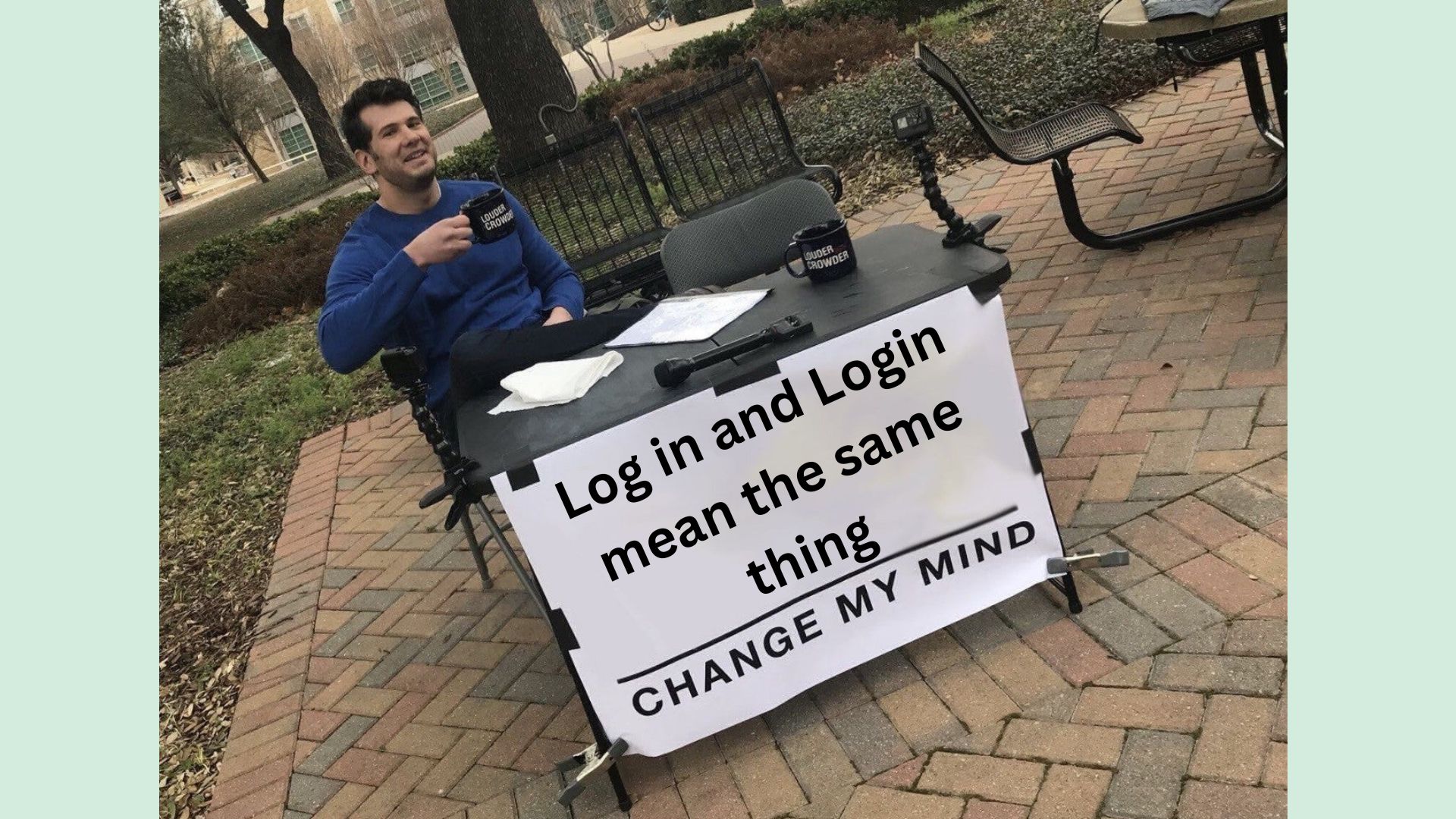 Login чи Log in